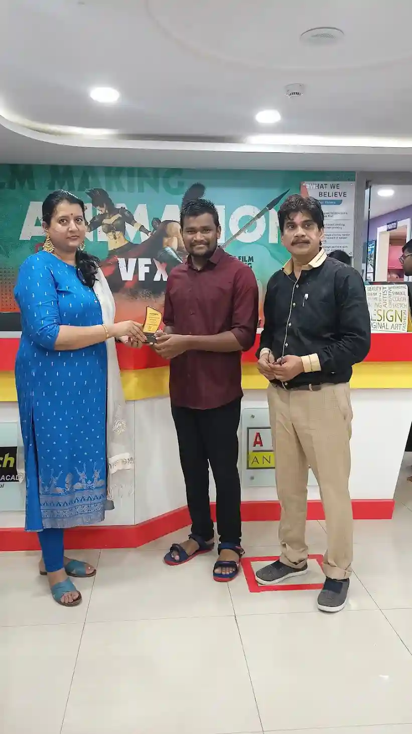 Perla Gopi, Arena Animation Kukatpally student Perla Gopi, Arena Animation Kukatpally student